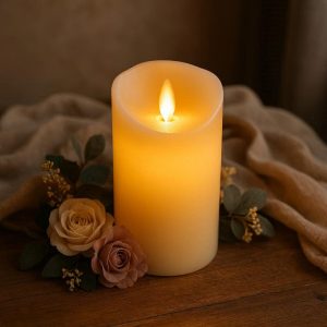 _7816edea-25f4-47b9-9897-73e36581baf7 Battery Operated LED Candle - No Wiring Needed for Home Decor